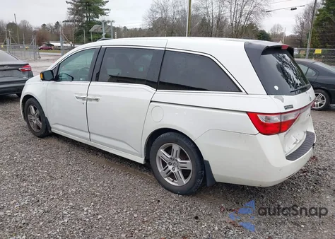 2012 Honda Odyssey Touring/Touring Elite from USA, damaged, VIN 5FNRL5H99CB103857